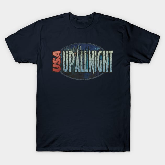 USA Up All Night 1989 T-Shirt by JCD666